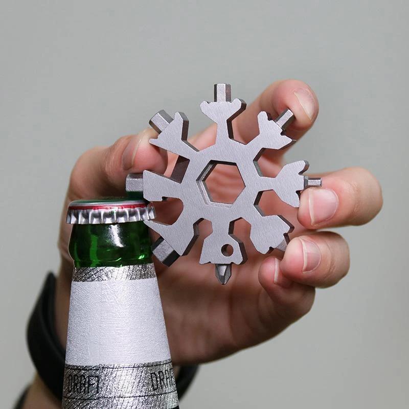 18-in-1 snowflakes multi-tool