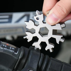 18-in-1 snowflakes multi-tool