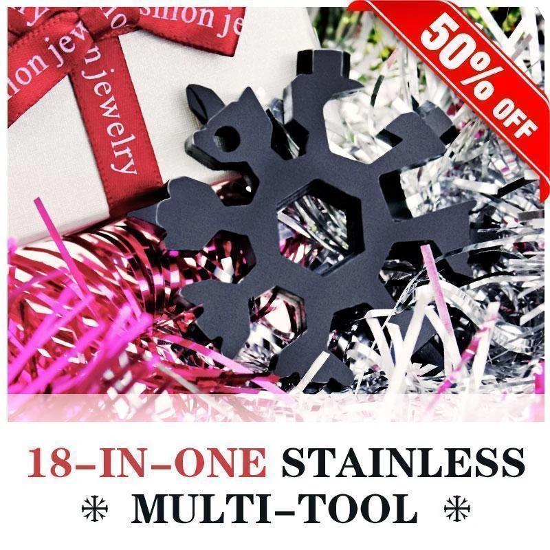 18-in-1 snowflakes multi-tool