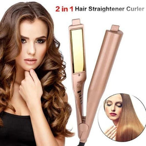 2 In 1 Twist Straightening Curling Iron